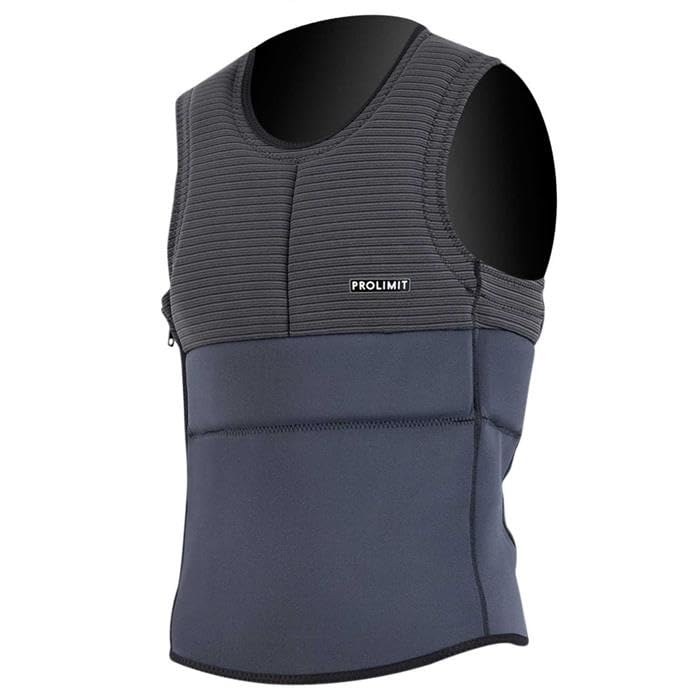 Prolimit Vest Predator Half Padded Sidezip, Farbe:Black, Größe:M