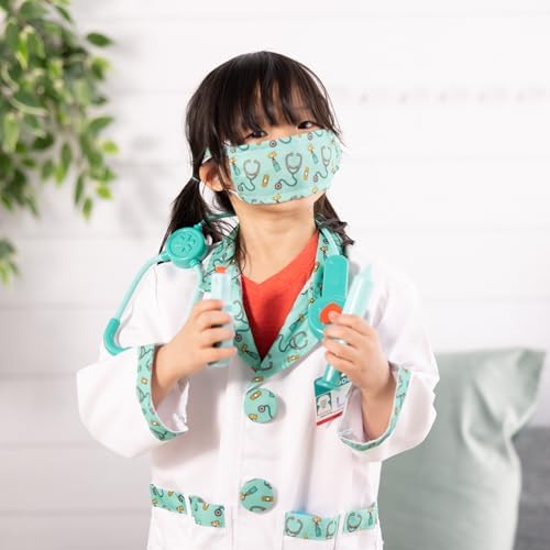 Melissa & Doug Doctor Costume, Pretend Play Dress Up Set (8-Pc) Stethoscope, Coat & Accessories, Role Play Toys for Kids 3+ — view 4
