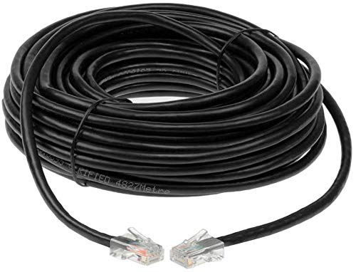 Cable de red Ethernet UTP Cat 5E 7.62 m negro miniatura 1