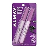 Almay Thickening & Tint Mascara, Nourishing Mascara, Hypoallergenic, 402 Black