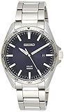 Ø 43,0 x 11,0 mm Seiko Solar Herren-Uhr Edelstahl mit Metallband SNE483P1