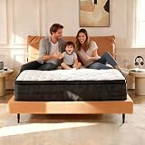 14 Inch Queen Size Hybrid Mattress - Cooling Gel Memory Foam Mattresses in a Box for Back Pain Relief | Breathable & Soft Sleep | Independent Pocket Spring with Strong Edge Support | CertiPUR-US