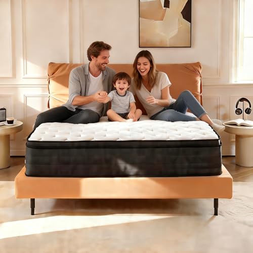 14 Inch Queen Size Hybrid Mattress Medium Firm Pro Comfort Edge Support