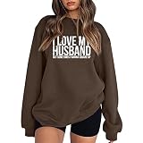 Longpullover T Shirt Casual Oberteile für Herbst Winter Teddy Fleece Mit Kapuze Warm Strickpullover mit Streifen Schneeflocken