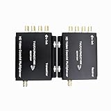 E-link 4 Channel Video Multiplexer - 4Ch CCTV Video Multiplexer Over 1 Coaxial Cable for Standard Analog Cameras