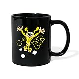 Der schwarze Keramikbecher macht schon am Morgen gute Laune und lässt jedes Getränk gut dastehen. Ideale Geschenkidee für alle Heißgetränkefans.