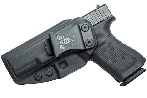 CYA Supply Co. Base IWB Concealed Carry Holster Veteran Owned Made in USA - Fits Glock 19 / 19X / 44/45 GEN 3-5 Glock 23/32 Gen 3-4
