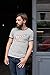 Pop Threads Freeses Department Store Horror Movie Cosplay Tee Ringer T-Shirt Grey/Black M