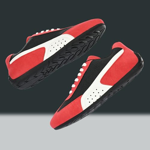 Image of Cruiser Sneaker for Men | Lightweight & Comfortable | Stylish Lace-Up Casual Footwear with Cushioned Insole | Perfect for Versatile Outfits (2645)