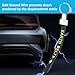 HerFarCai Car Anti Static Strip Earth Belt Ground Wire Strap for Car Vehicle Truck SUV RV Safe Driving(33-41cm)
