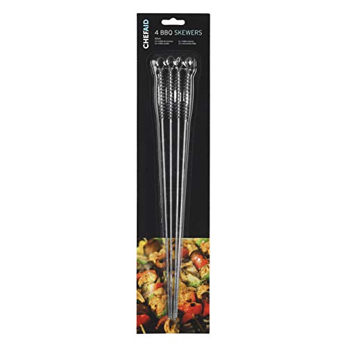 Chef Aid Stainless Steel BBQ Skewers