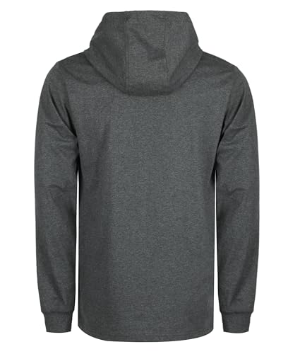 Image of BOCOMAL FR Hooded T Shirts Utility Pocket Fire Resistant Summer Hoodie CAT2 | 6oz Midweight Flame Retardant Cotton Hoodies,Kangaroo /Button Pocket,NFPA2112,Rib-Knit Cuffs,FRC Welding Arc Rated Work Shirt