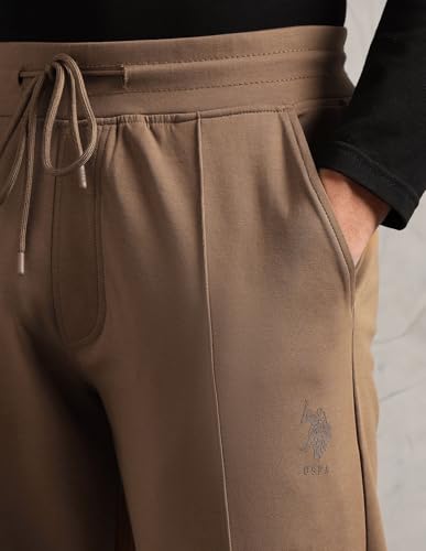 Image of U.S. POLO ASSN. Mens PR002 Premium Cotton Stretch Lounge Track Pants