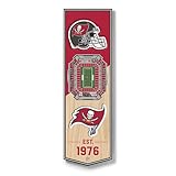 YouTheFan NFL Tampa Bay Buccaneers 3D Stadium 6x19 Banner - Raymond James Stadium