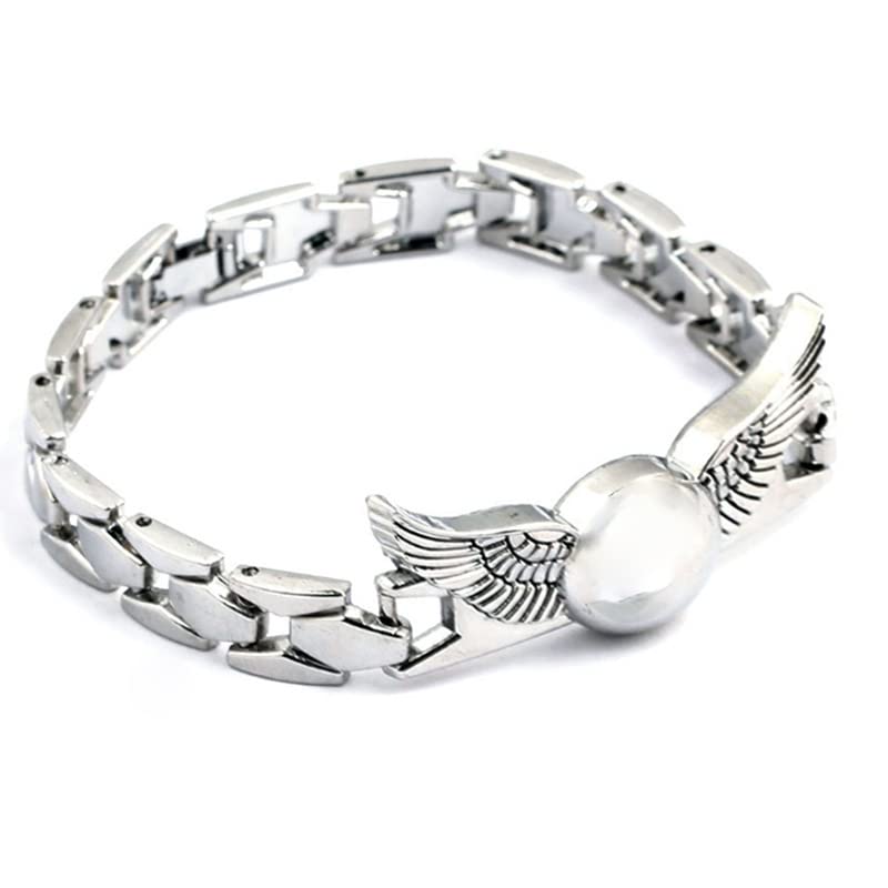See full amazon price history chart for RVM Jewels Snitch Heavy Quality Angel Wings Silver Bracelet for Girls and Women RVM Jewels Snitch Heavy Quality Angel Wings Silver Bracelet for Girls and Women (B0BC9P6DS1) Amazon Price History, Amazon Price Tracker
