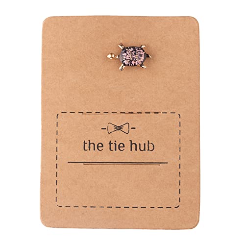 The Tie Hub Floral Pink Tortoise Lapel Pin For Men (B0BH4WL2FY) Amazon Price History, Amazon Price Tracker