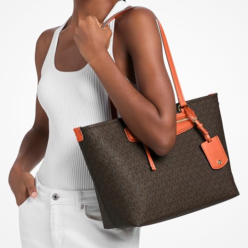Image of MICHAEL Michael Kors Jet Set Travel Medium East West Top Zip Tote