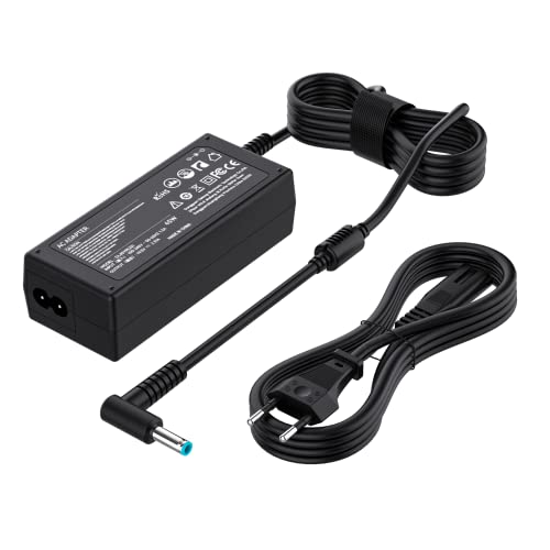 45W Chargeur Ordinateur Portable HP 19.5V 2.31A, pour HP Stream 11 13 14, Pavilion X360 M3 11 13 15; Elitebook Folio, 719309-001 721092-001 741727-001 740015-002 Alimentation Adaptateur