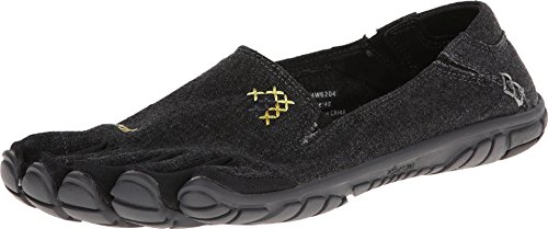 Vibram Fivefingers CVT Hemp, Zapatillas de Deporte Mujer, Negro (Black), 37 EU