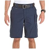 5.11 Tactical Men's Men’s Taclite Pro 11-Inch Shorts, Lightweight, Adjustable Waistband, Dark Navy, Size 38, Style 73308