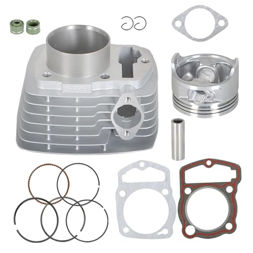 WFLNHB 63.5mm Cylinder Piston Rings Kit Replacement for Honda CBF200 XR200 XL200 After 1986