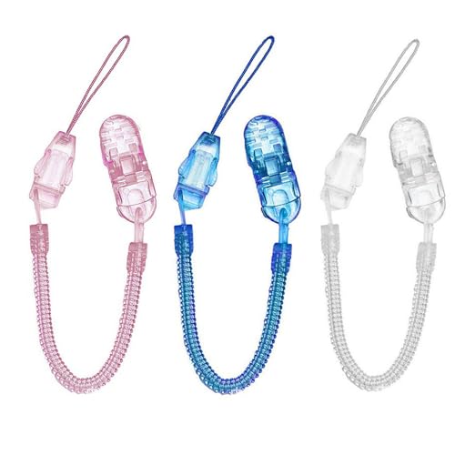 [LOYELEY] �R�C���X�g���b�v 3�{�Z�b�g �J�[���R�[�h �X�g���b�v �N���b�v �׃^�C�v �N���b�v �X�}�z �L�т�X�g���b�v �g�уX�g ���������h�~ �}�X�R�b�g/��/�����/�z�C�b�X��/�g��/USB�p (�N���A+�s���N+�u���[)