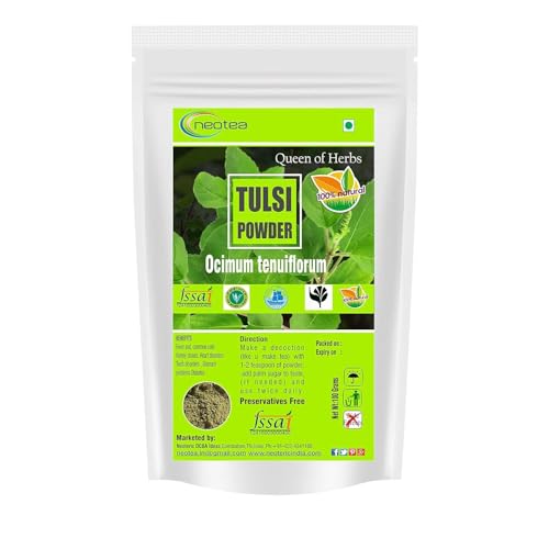 Té de albahaca sagrada en polvo 300g natural miniatura 1