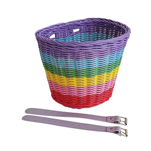 Harilla Kinderfahrradkorb Fahrradkorb Fahrradzubehör Tragelenkerkorb...