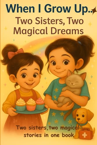 'When I Grow Up… Two Sisters, Two Magical Dreams: Two stories in one book — Lila the Baker & Emma the Vet (Ages 3–6)