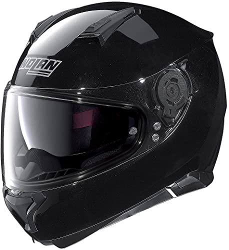 NOLAN L N87 Special Plus N-Com Black, Hombre, Metal Negro