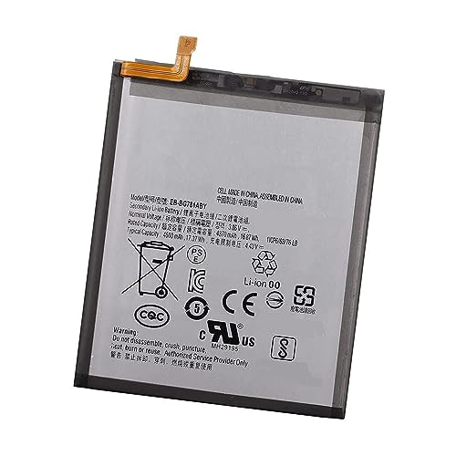 Ukkipower EB-BG781ABY Tablet Ersatz 3.8V 4500mAh Akku Kompatibel mit Galaxy S20 FE 5G Galaxy S20 FE SM-G780F Galaxy A52 SM-A525F Galaxy A52 5G SM-A526B