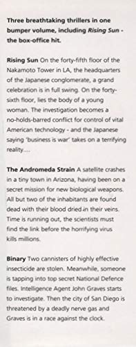 'Michael Crichton Omnibus: ''Rising Sun'', ''An... 0091785855 Book Cover