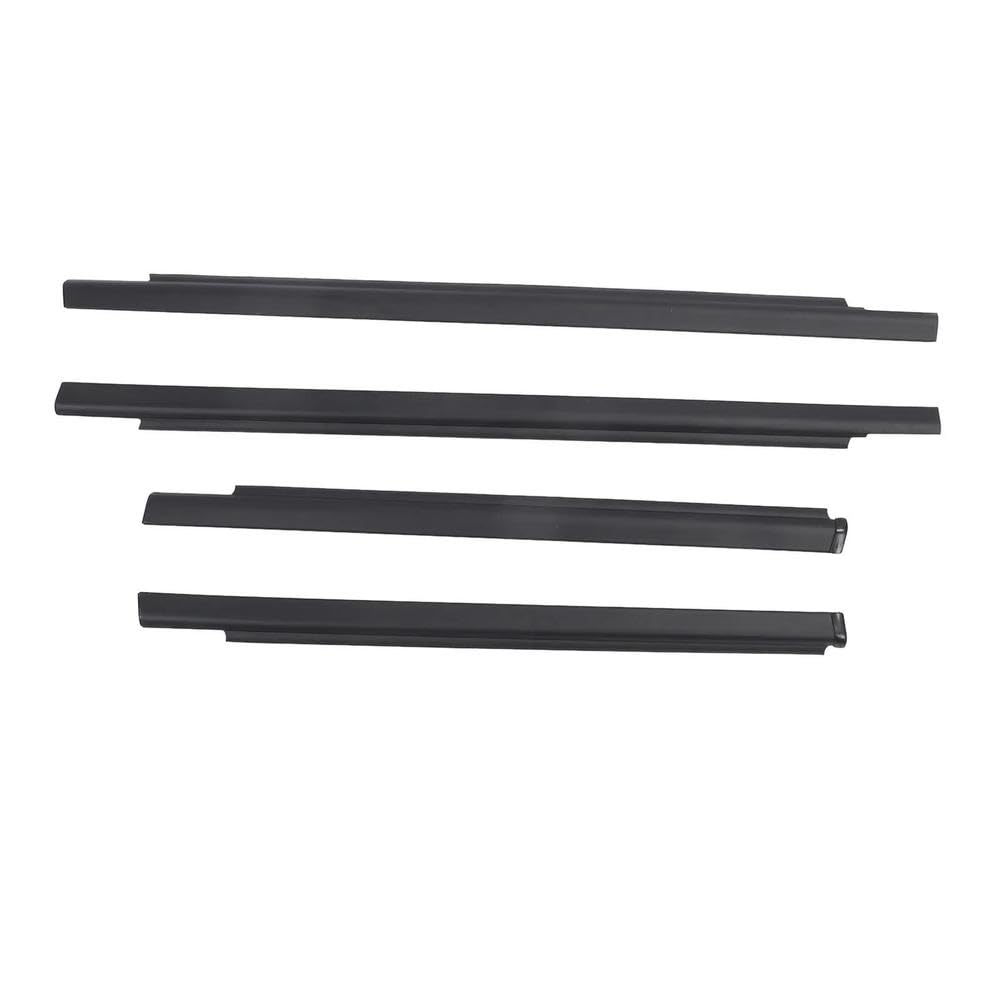Bgdolpbu One Color Spare Parts 4Pcs Car Door Window Weatherstrip For Toyota Sequoia 2001-2007 75710 0C010