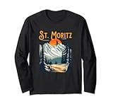 Photo Gallery vintage st. moritz souvenir escursioni maglia a manica Photo Gallery vintage st. moritz souvenir escursioni maglia a manica