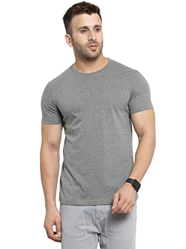 Image of Scott International Biowash T-Shirts for Men's & Boys- Round Neck, Half Sleeves, Cotton, Regular Fit, Stylish, Branded Solid Plain Tshirt for Men- Ultra Soft, Comfortable, Lightweight T-Shirt