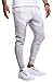 Leif Nelson Pantaloni da uomo per il tempo libero, da jogging, moderni, da uomo, sportivi, sportivi, per il fitness, il tempo libero, il bodybuilding, i pantaloni cargo LN9017, grigio., L