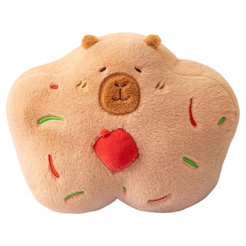 Süßes Plüschtier Weihnachtsdeko Mit Kuscheligem Fell Geschenkidee...