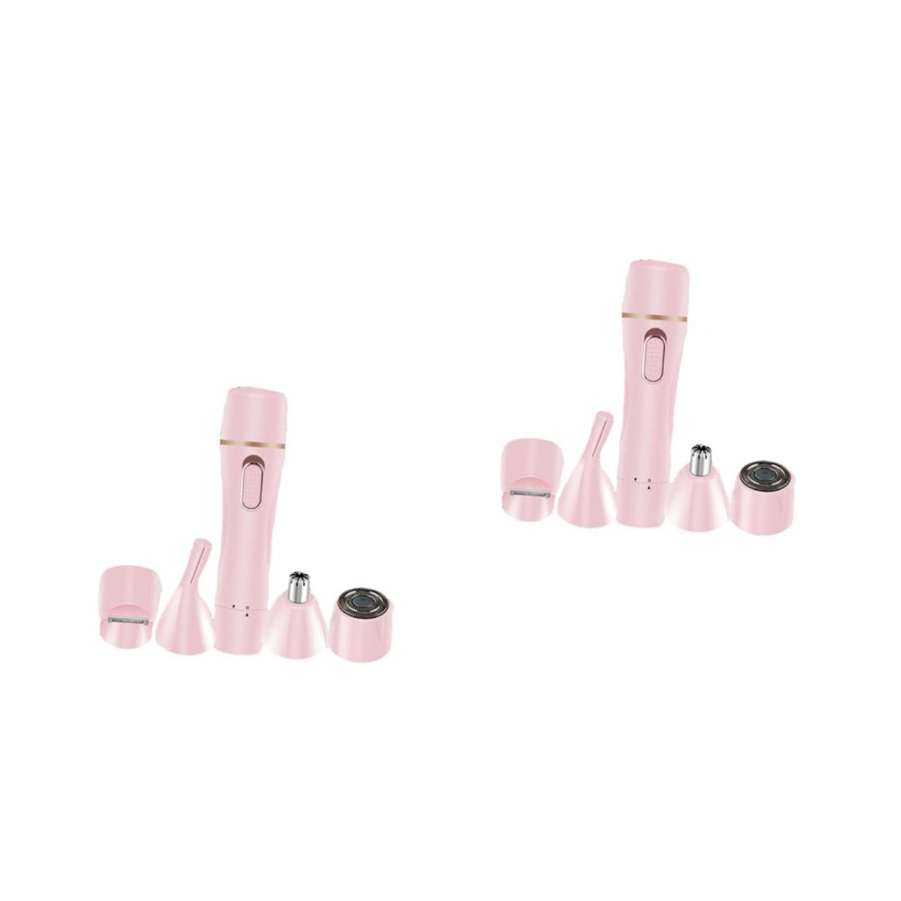 Ipetboom 2sets Rasoio Per Depilatore Portatile Usb Ricaricabile Strumento Per La Rimozione Dei e Facile Usare Rosa