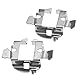 2x Nachrüstsatz Adapter Lampen Sockel H7 HID Xenon Set