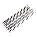 Produktbild 55 Stücke 20CM Länge Nadelspiel set, Edelstahl Doppelspitzen Stricknadeln 2,0mm-6,5mm 11 Größen Stricknadel Set DIY Handwerk Nähnadeln