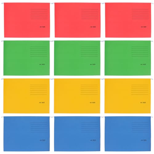Dossiers suspendus A4 en métal et papier épais coloré pour organiser le bureau
