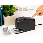 Bostitch Office Impulse Heavy Duty Electric Stapler Value Pack, 45 Sheet Capacity, Includes 5,000 Staples & Staple Remover, No-Jam, Faster Stapling, Black