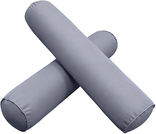 Miniatura 3 de *Solo funda* Funda de almohada estilo 5 para cuna de 26 x 8 pulgadas con ribete de tubería AD001