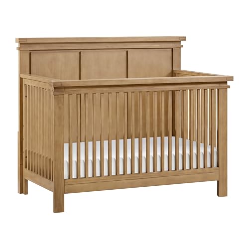 Soho Baby Mystic 4 in1 Crib Convertible, Honey Wood
