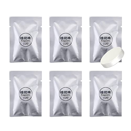 Uwariloy 12 Pcs Car Air Freshener Refills Car Air Vent Clip Replacement Pads Solid Fragrance Scent Air Freshener Refill Tablets - Osmanthus/Cologne/Jasmine/Ocean/Gardenia Scents #TOP7