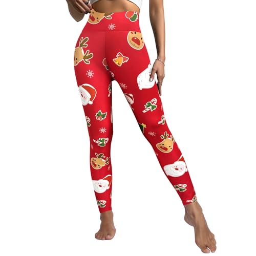 High Waisted Leggings for Women - No See Through Tummy Control Cycling Workout Yoga Pants with Pockets Reg & Plus