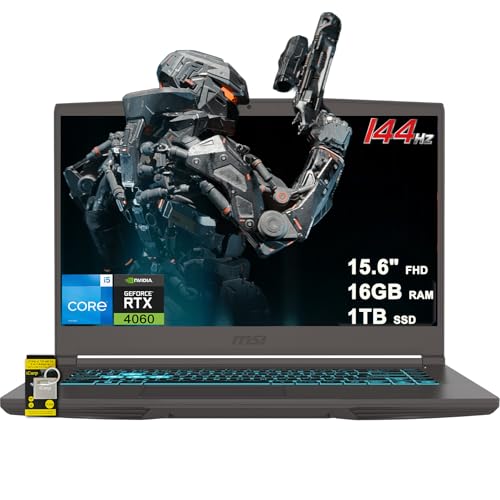 MSI ^15Q[~Om[gp\R 15.6C` FHD IPS 144Hz Intel Octa-core i5-13420H (Beats i7-12650H) 16GB RAM 1TB SSD GeForce RTX 4060 obNCg 
