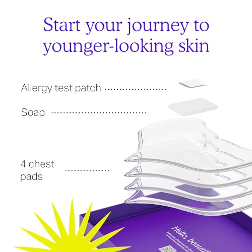 Almofadas para rugas no peito – Adesivos de silicone antirrugas que firmam e suavizam a pele – Reuti