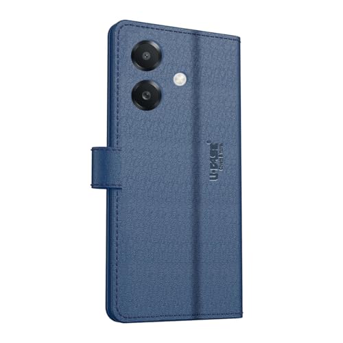 Image of U-Case Compatible with Oppo A3X 4G / Oppo A3 5G / Oppo A3X 5G Flip Cover| Leather Finish | Inside Pockets & Inbuilt Stand | Shockproof Wallet Style Magnetic Closure Back Cover Case