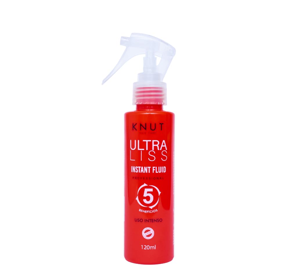 K-nut Spray Fluído Ultra Liss Protetor Térmico Capilar Anti Frizz 120ml
